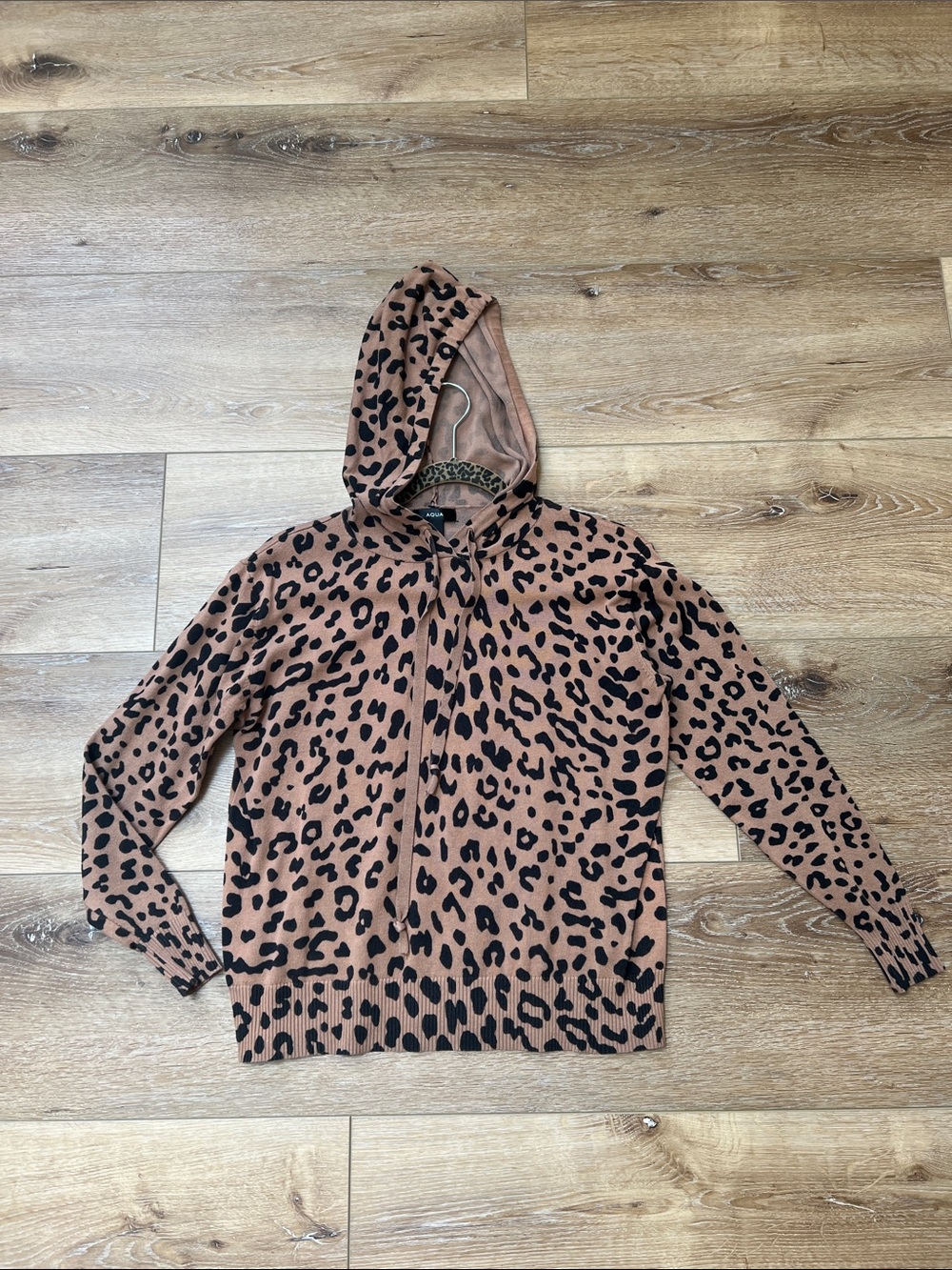 Leopard hoodie (thin)